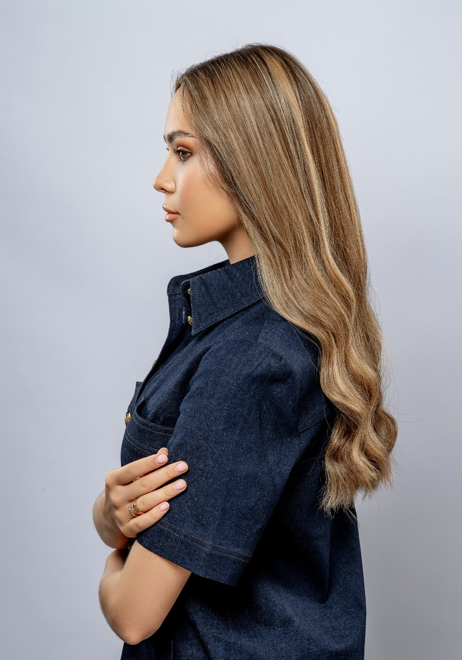 Lacetop Wig in Golden Honey