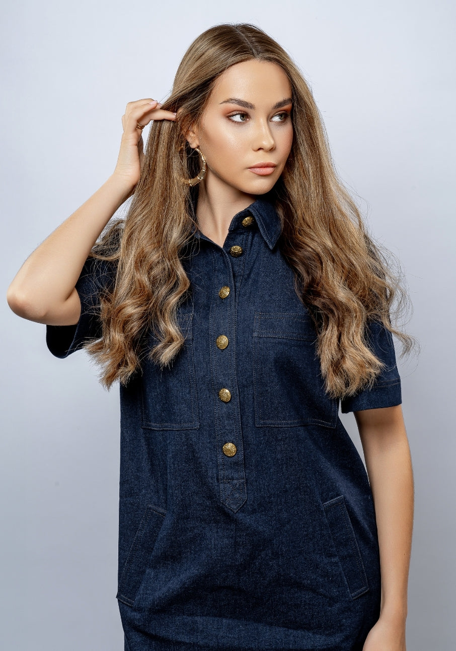 Lacetop Wig in Golden Honey