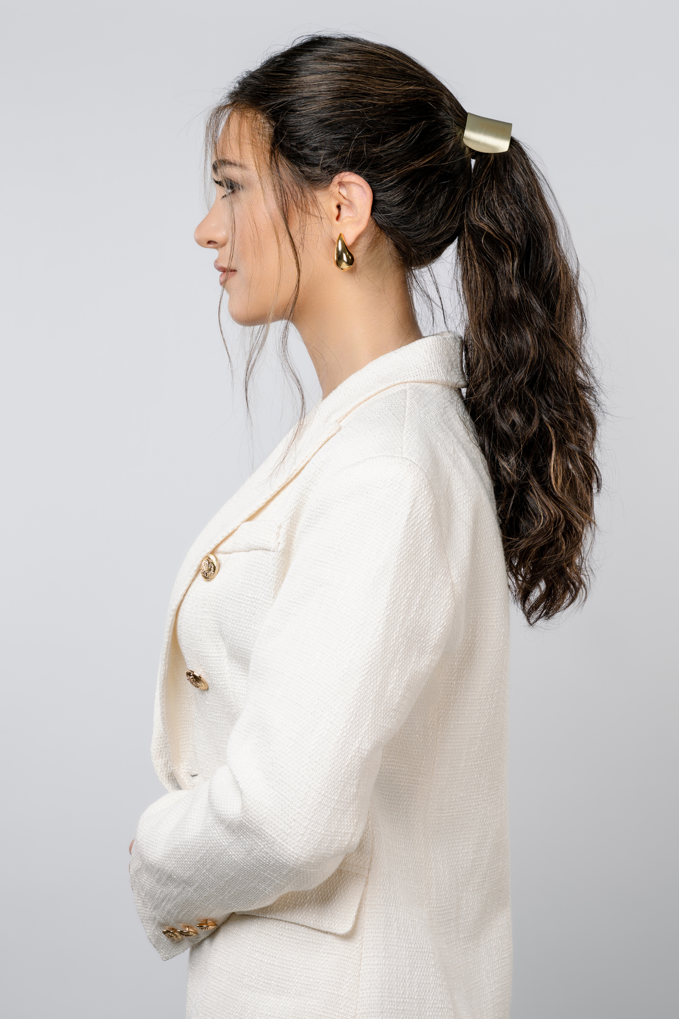 Pony Wig in Dark Caramel