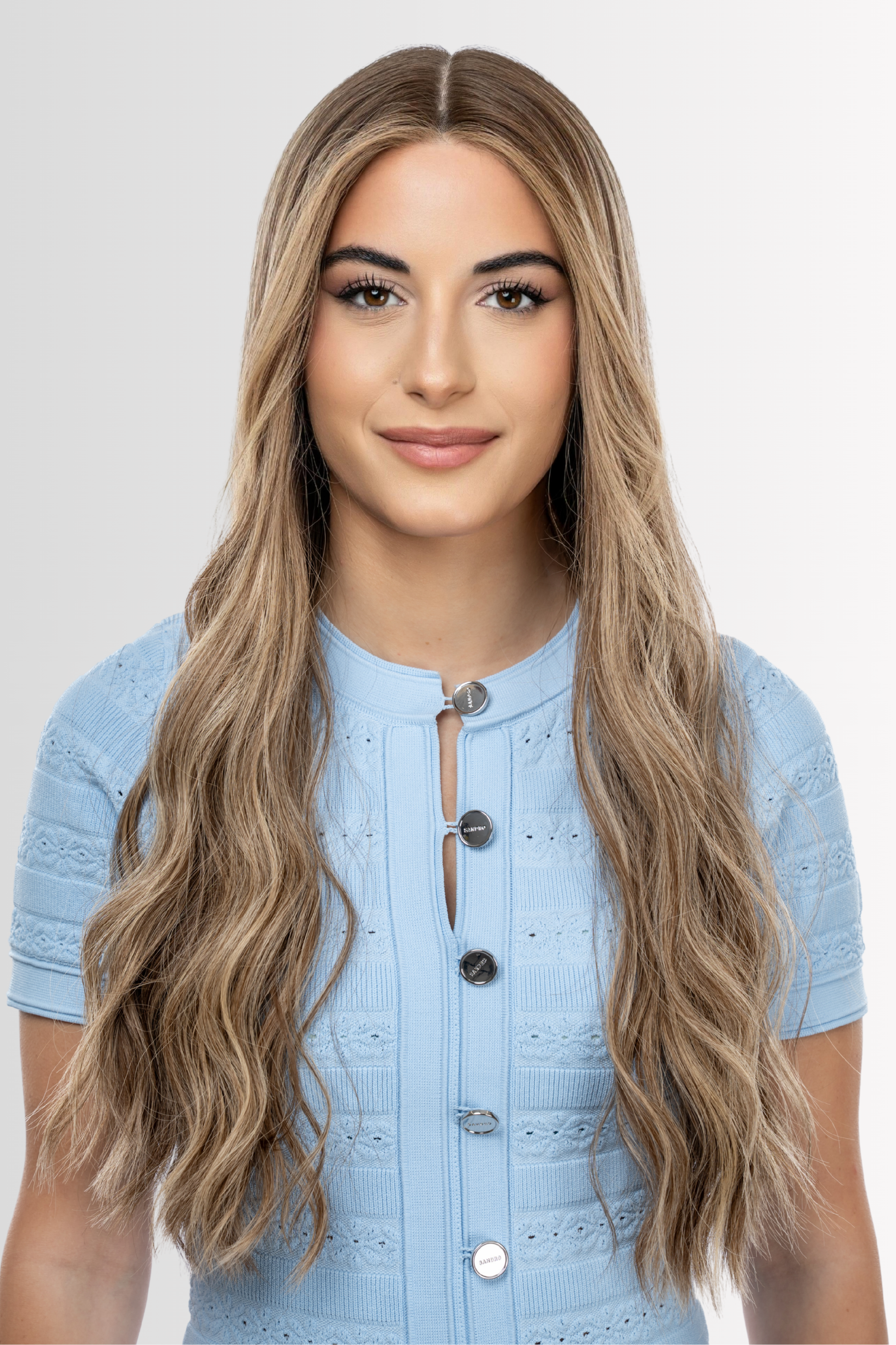 EU Lacetop Wig in Beige Dark Blonde