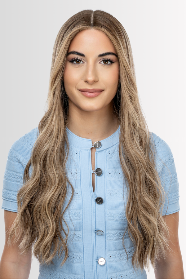 EU Lacetop Wig in Beige Dark Blonde