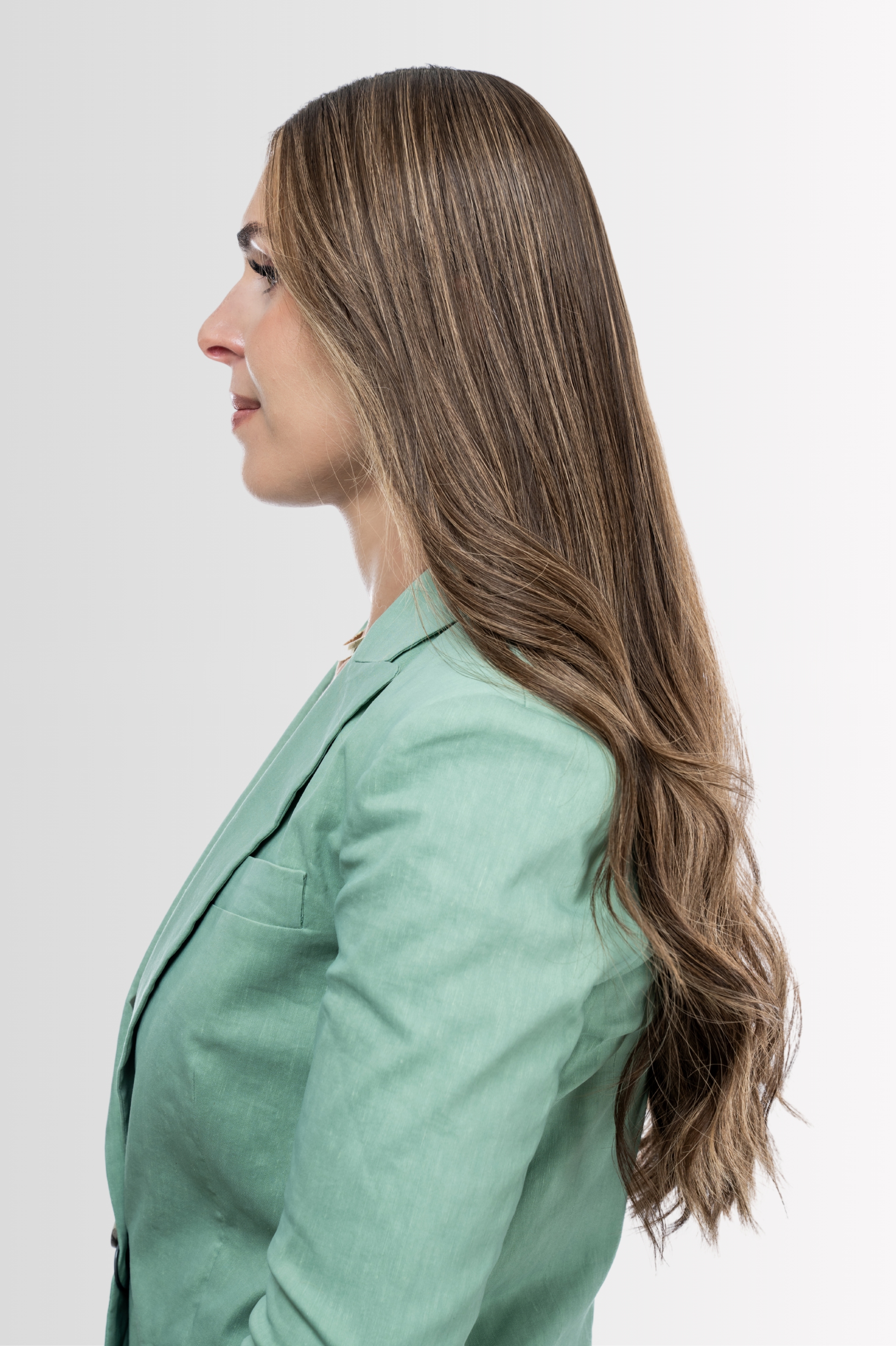 EU Lacetop Wig in Light Brown highlight