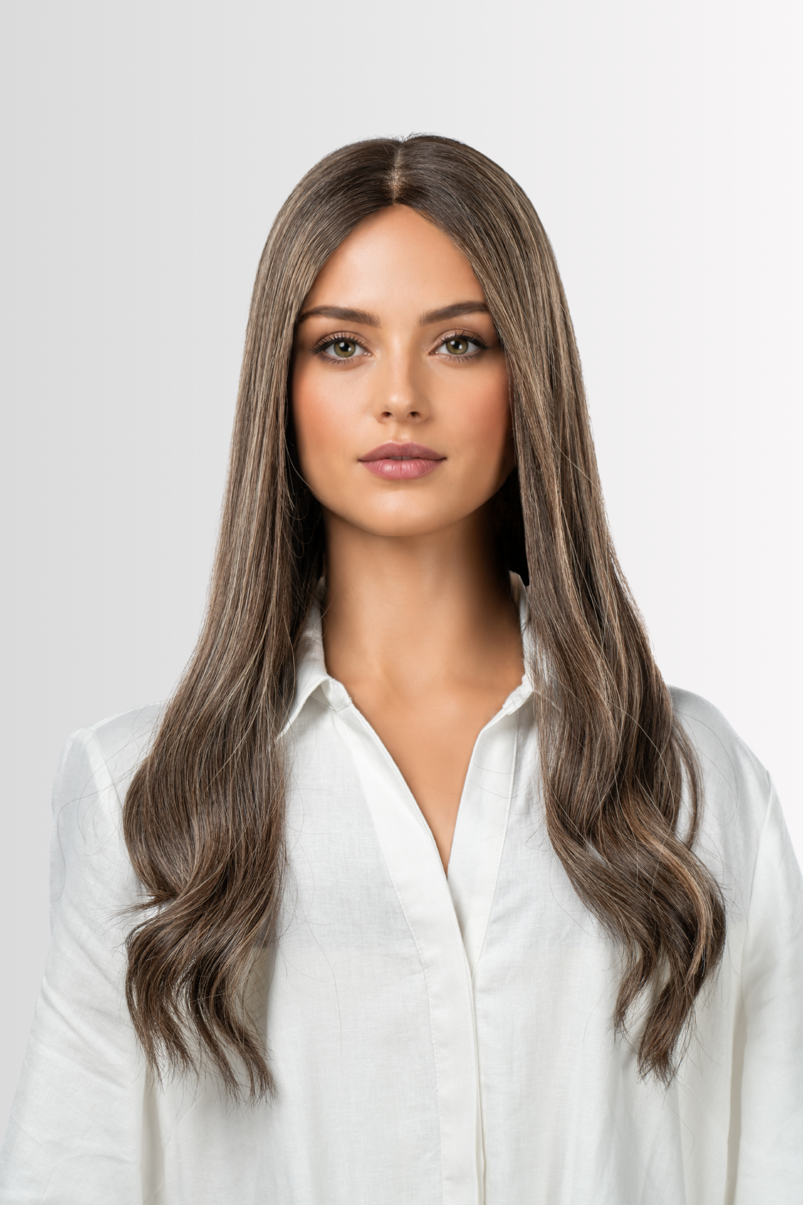 Lace Kippah Fall in Ash Brown