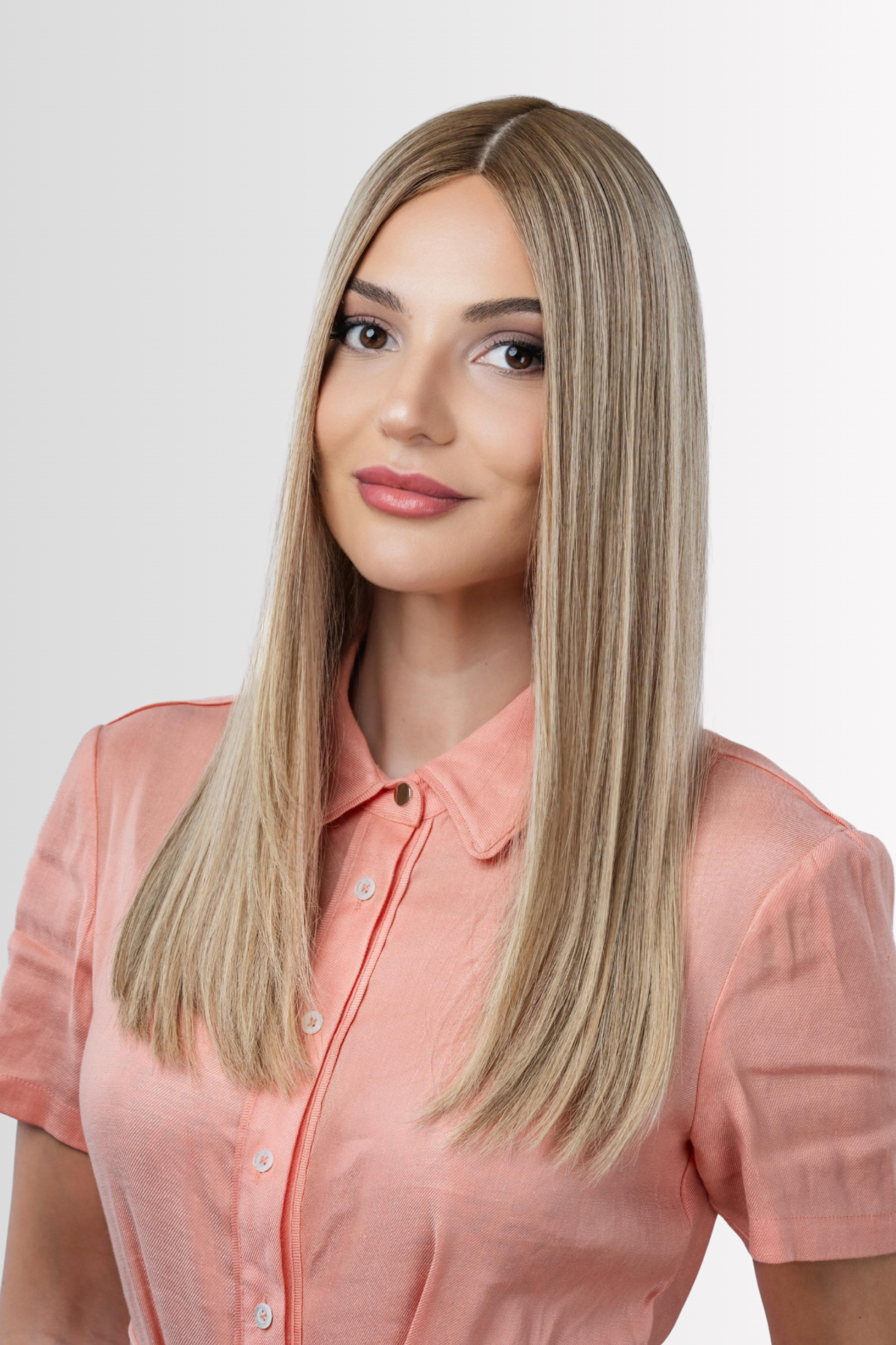 Skintop Wig in Golden Blonde