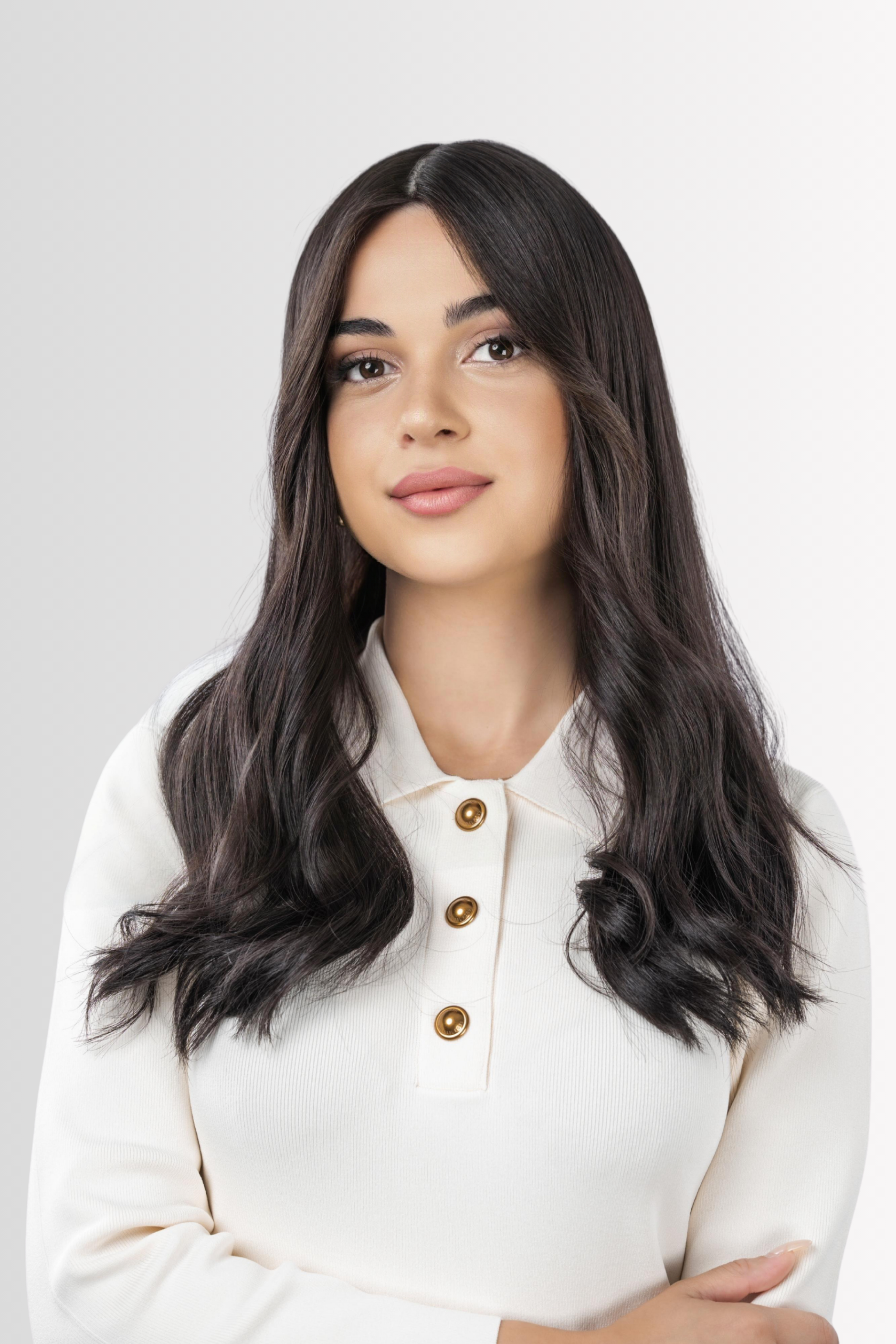 Skintop Wig in Natural Black