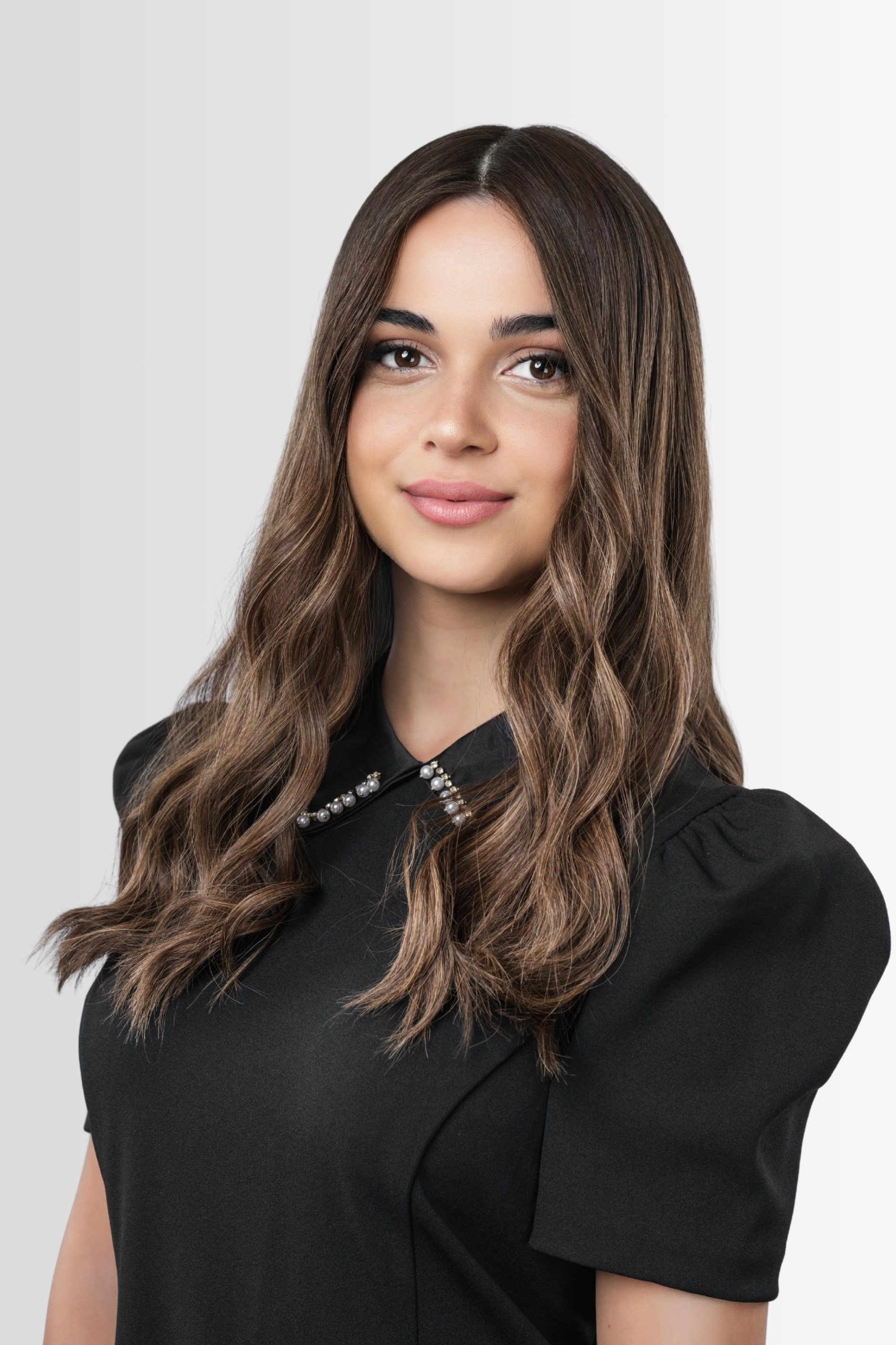Skintop Wig in Honey Brown