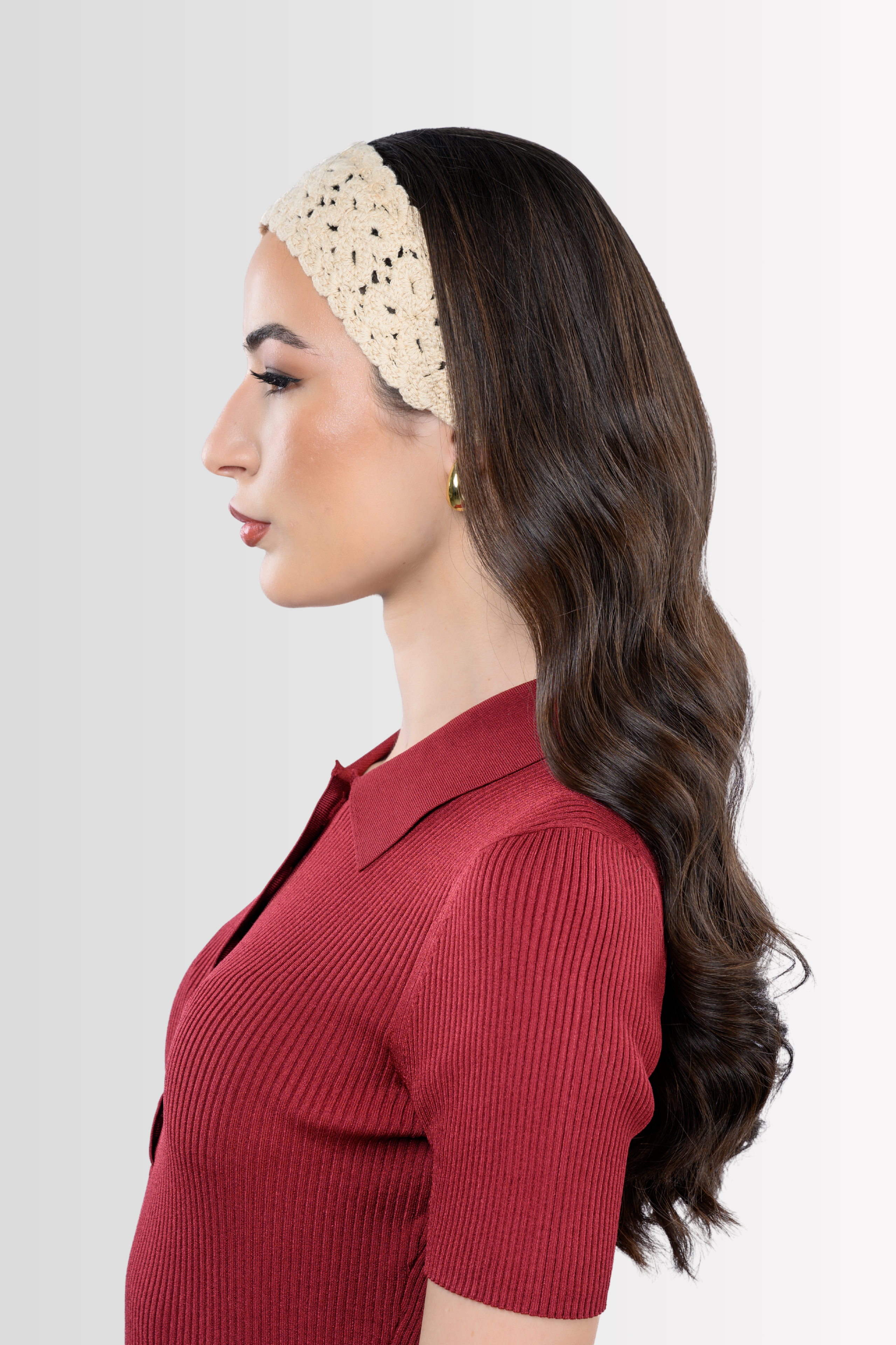 EU Bandfall Wig in Dark Brown