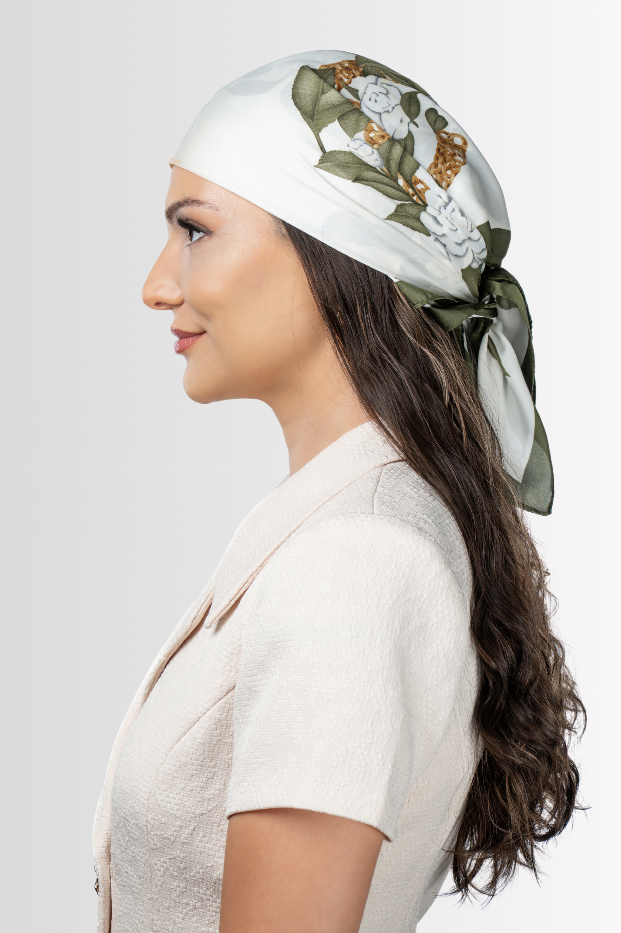 Air-Dried Bandfall Wig in Brown Mocca