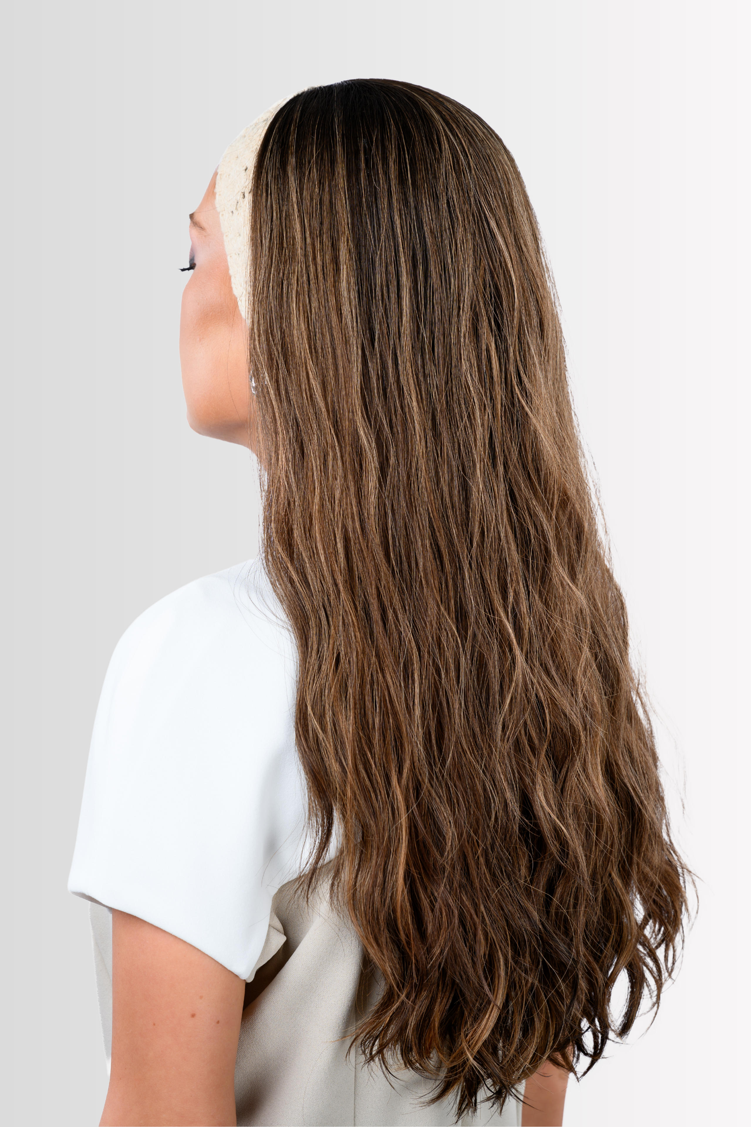 EU Bandfall Wig in Honey Brown