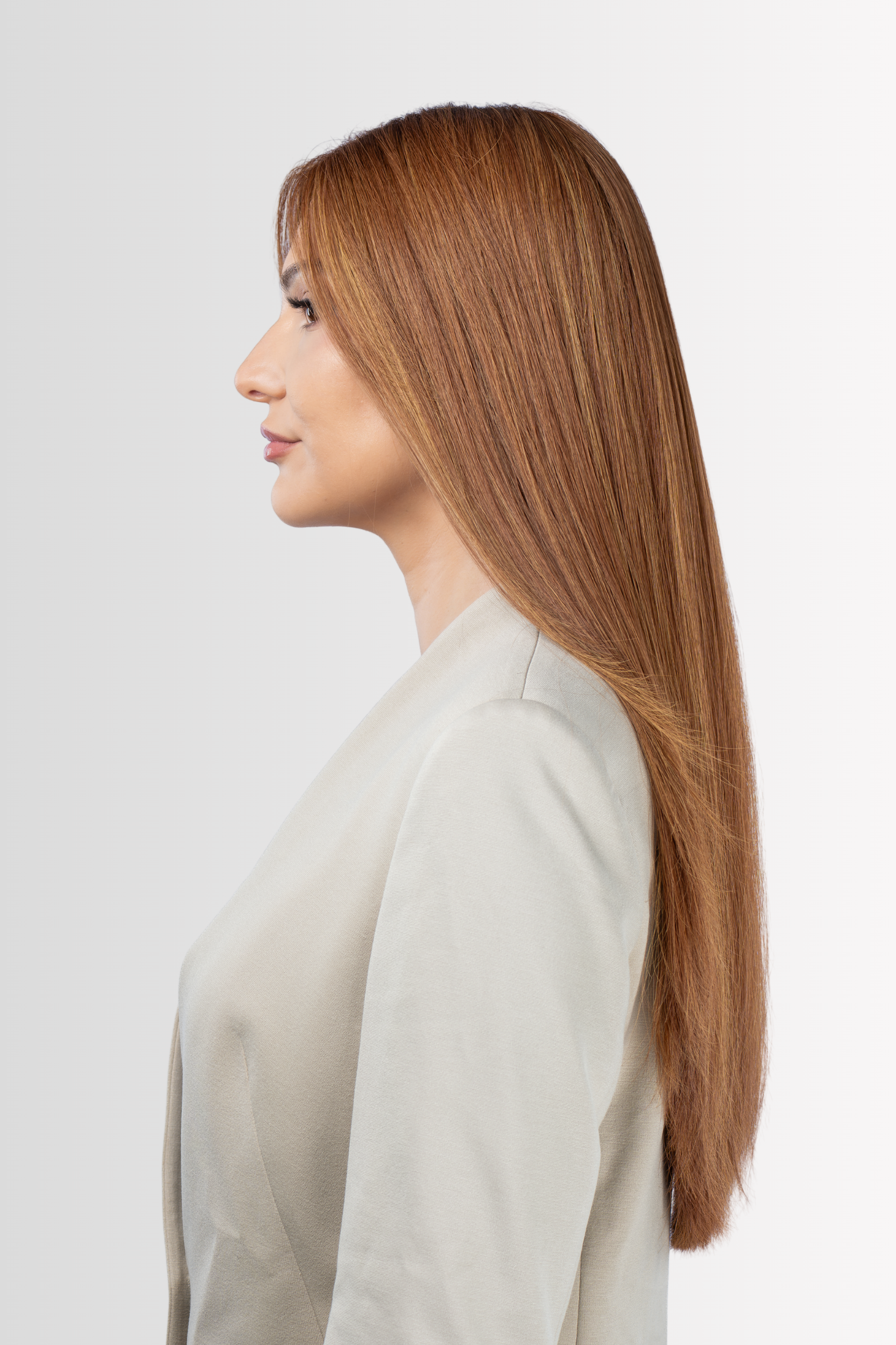 Hand-tied Lacetop Wig in Red