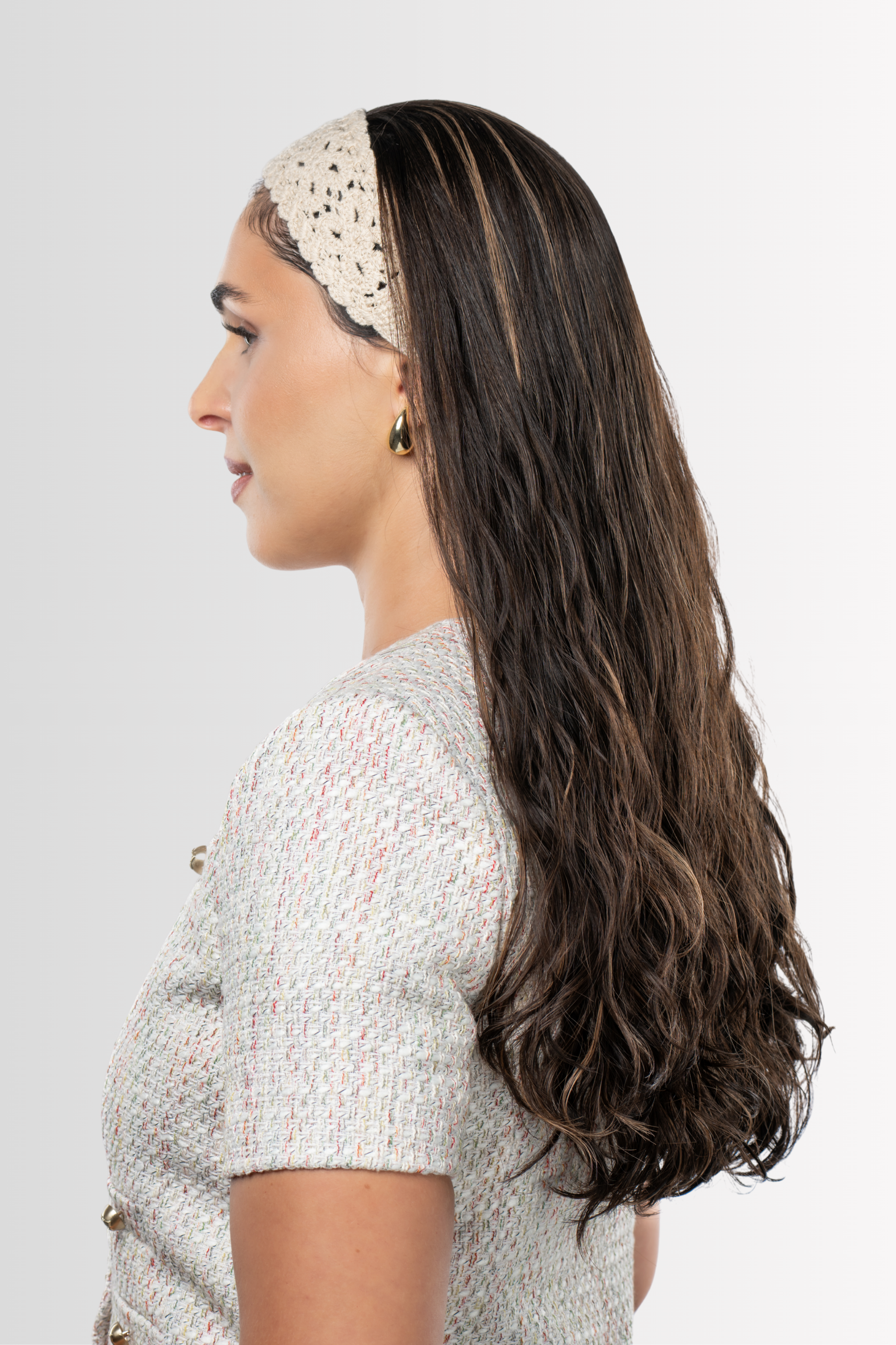 Air-Dried Bandfall Wig in Dark Caramel