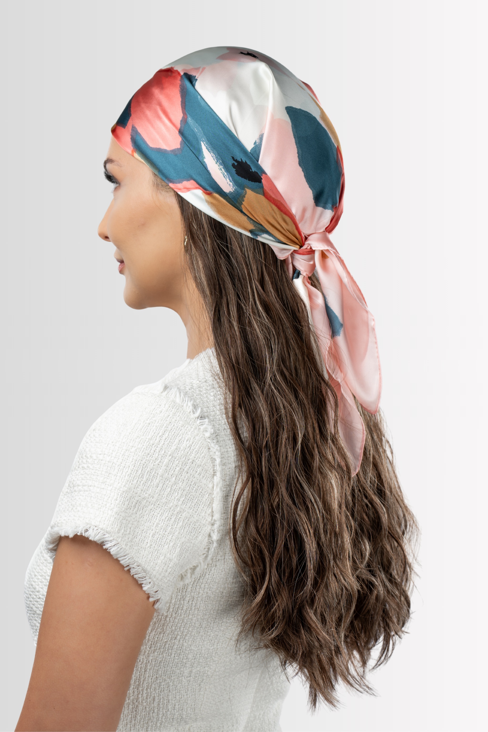 Air-Dried Bandfall Wig in Rooted Ash Brown