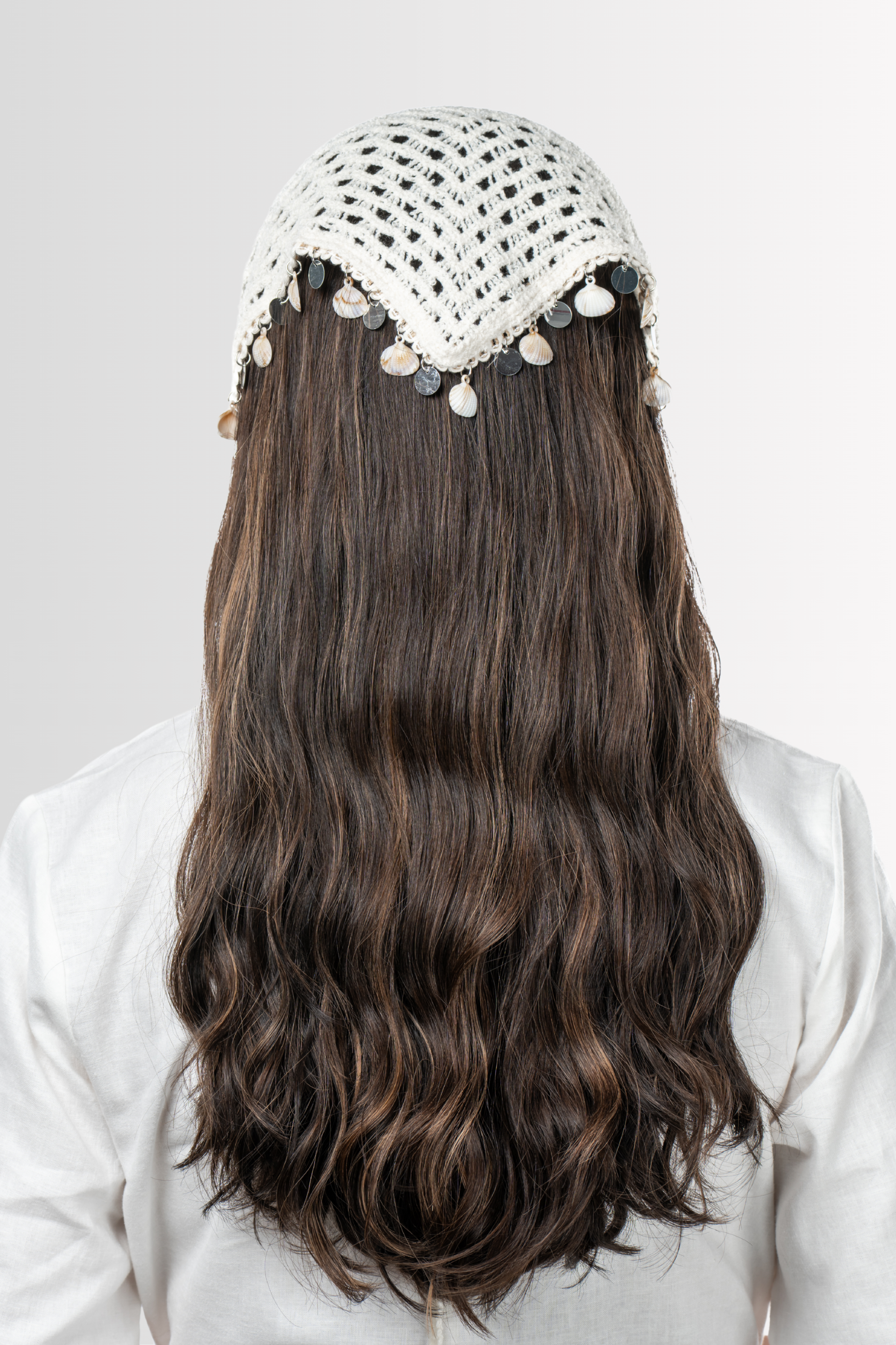Air-Dried Bandfall Wig in Rooted Dark Caramel