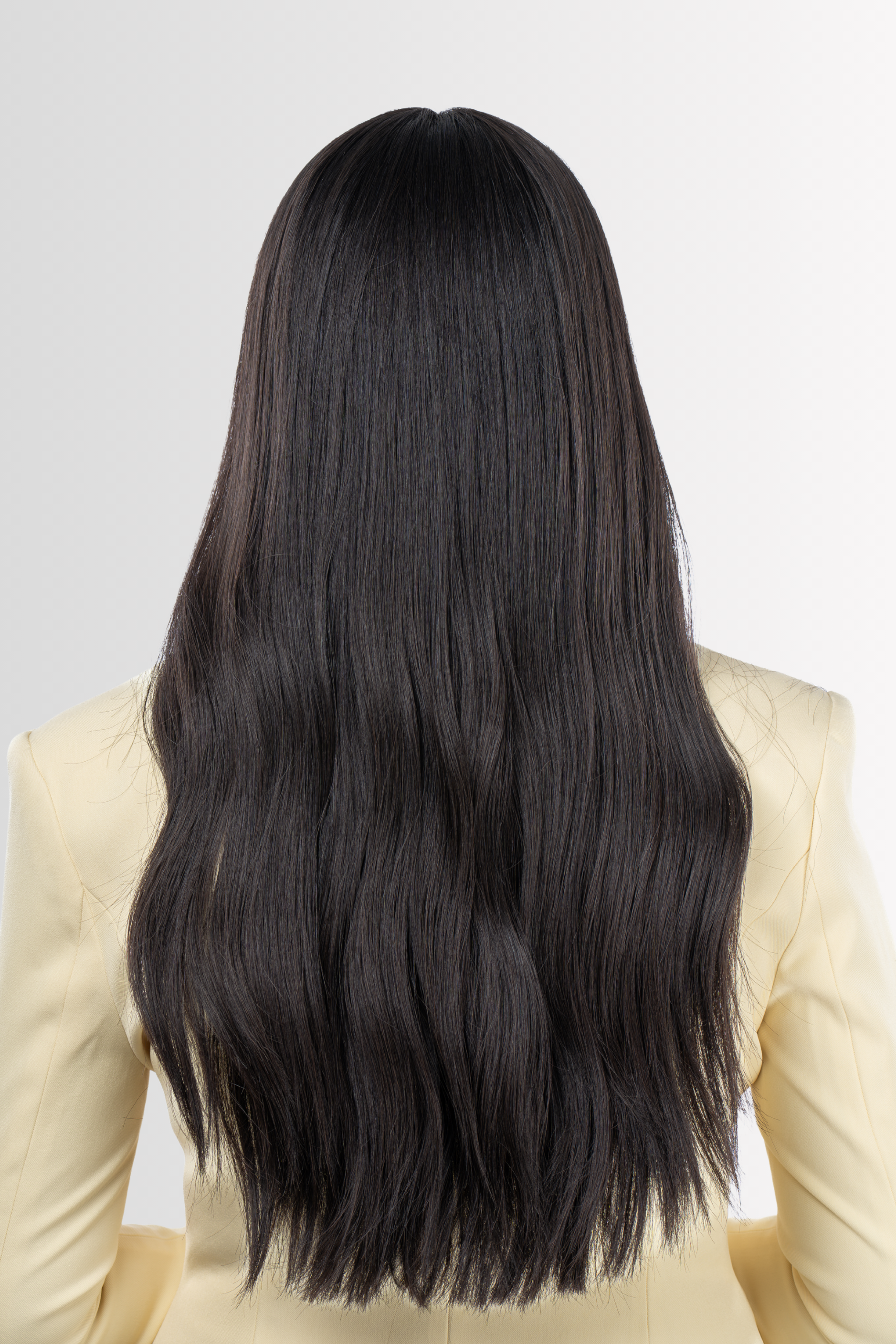 Hand-tied Lacetop Wig in Natural Black