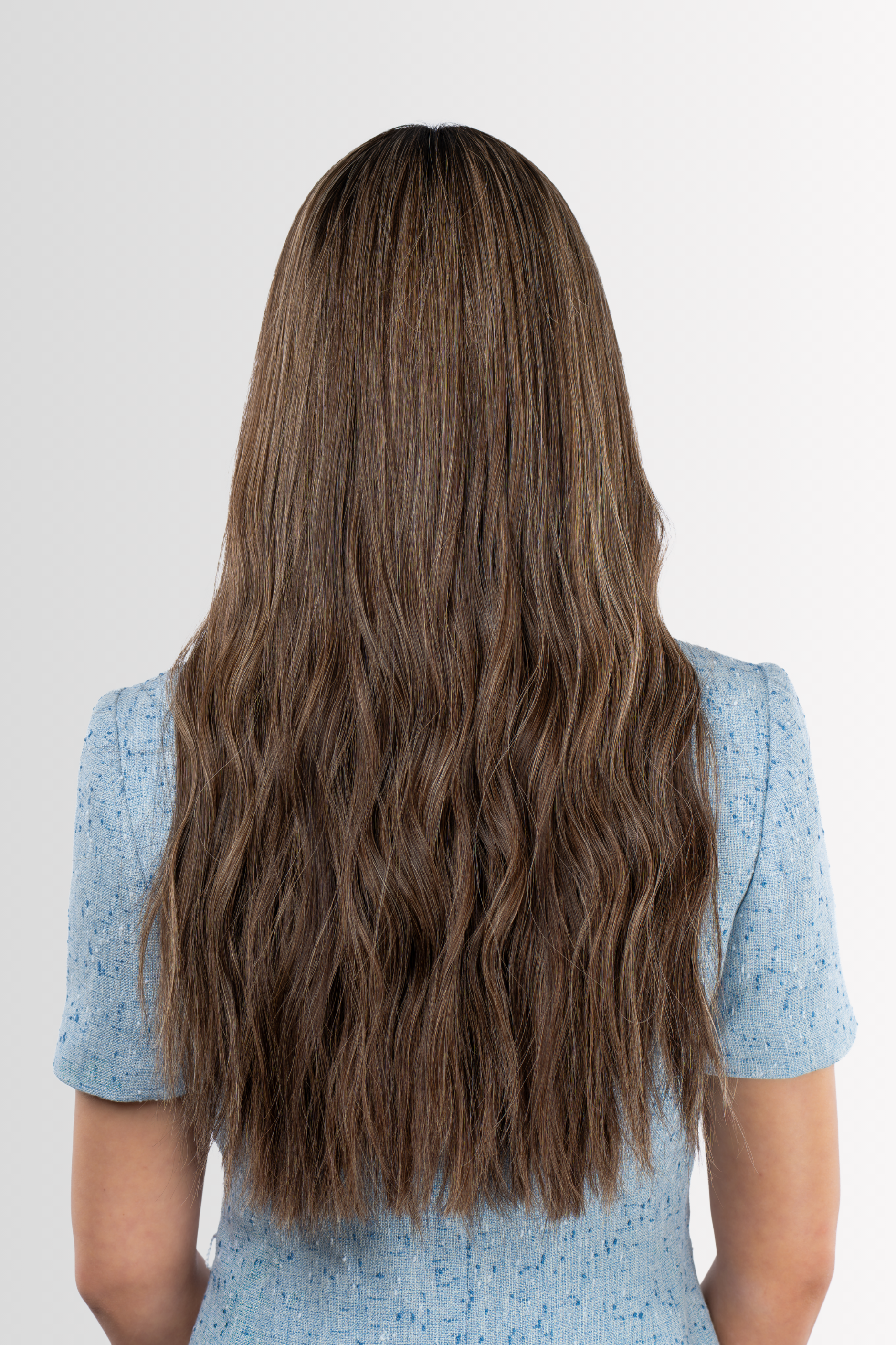 Hand-tied Lacetop Wig in Ash Brown