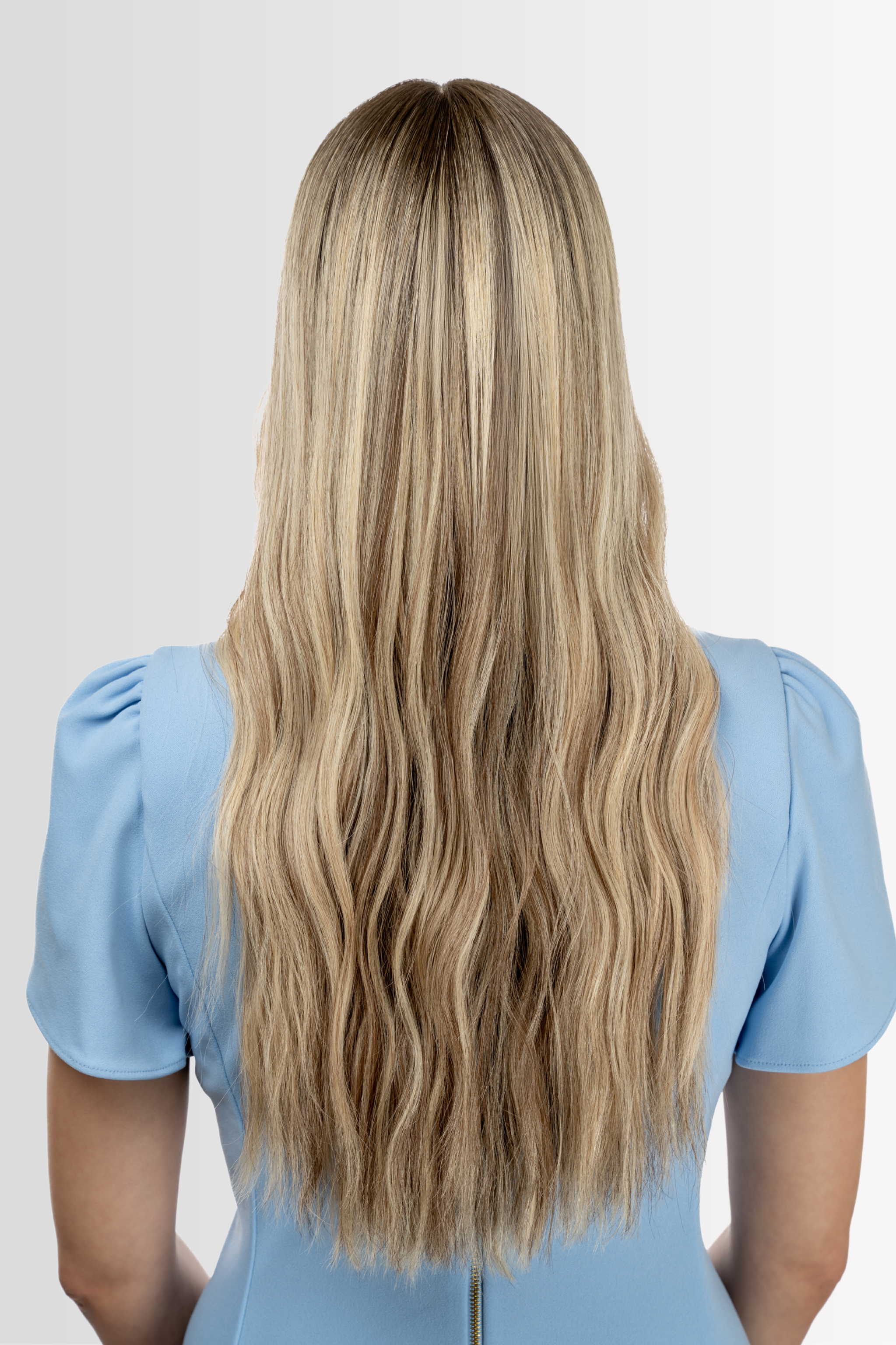 EU Lacetop Wig in Rooted Ash Blonde