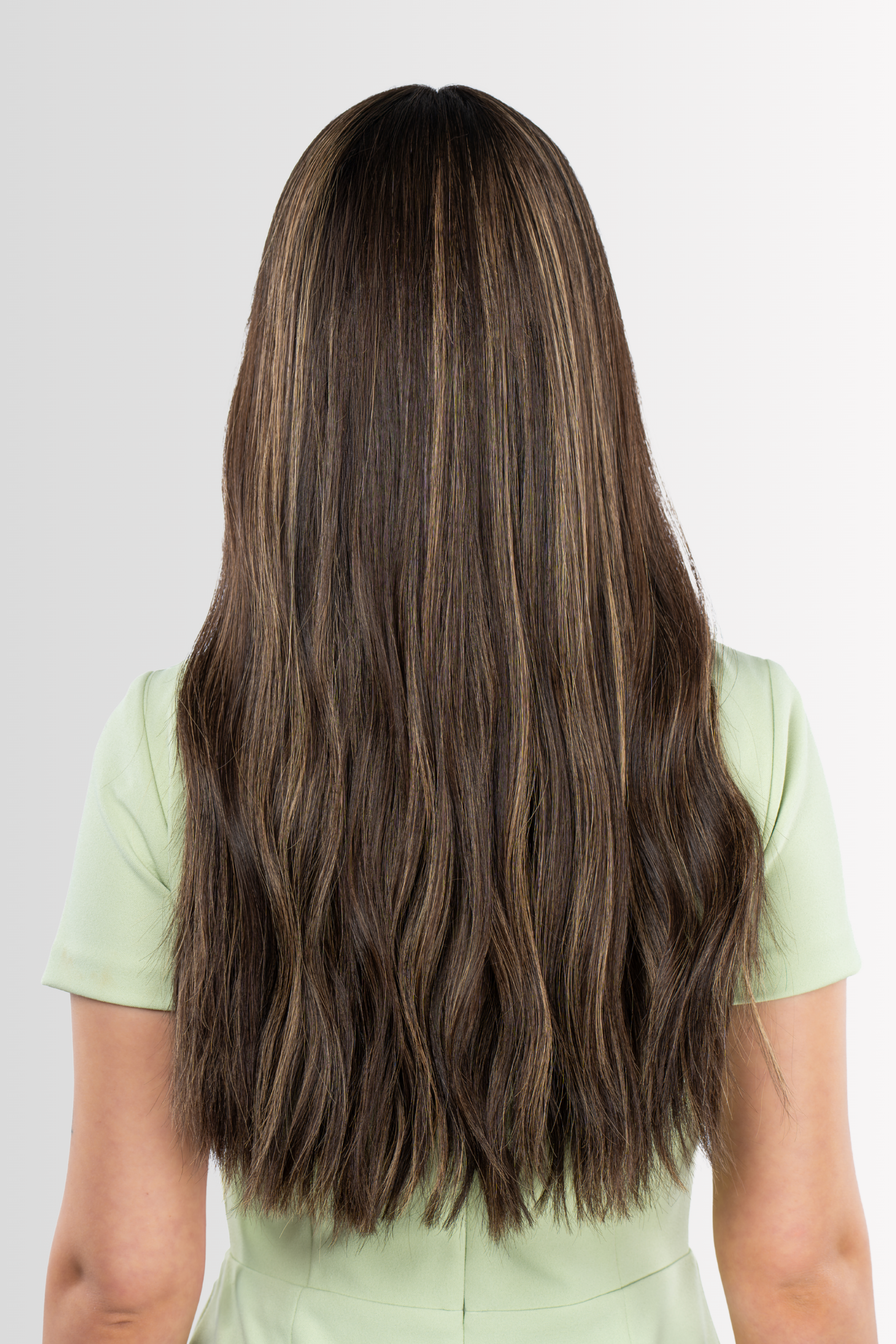 Hand-tied Lacetop Wig in Brown Mocca