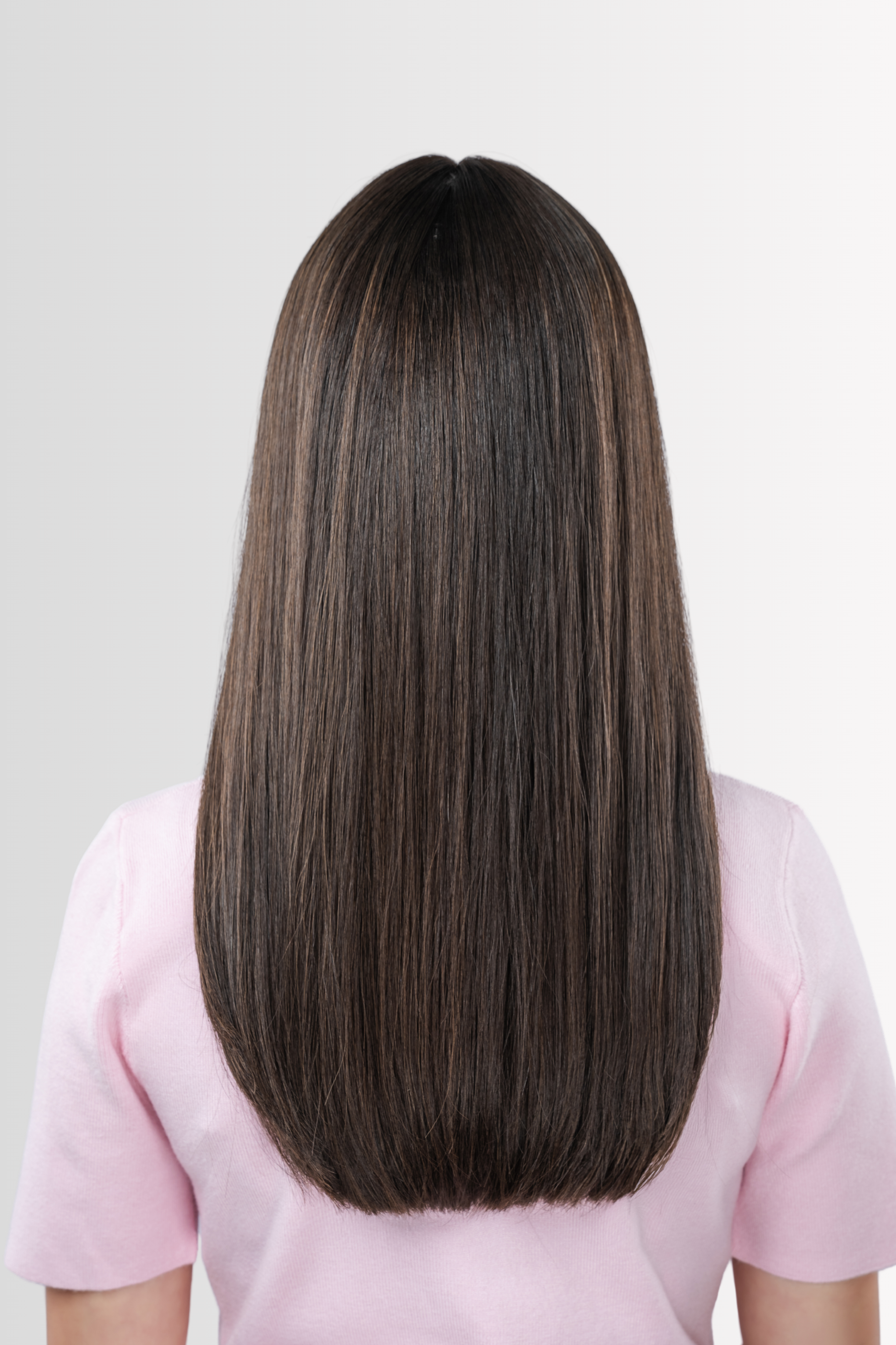 Skintop Wig in Dark Brown
