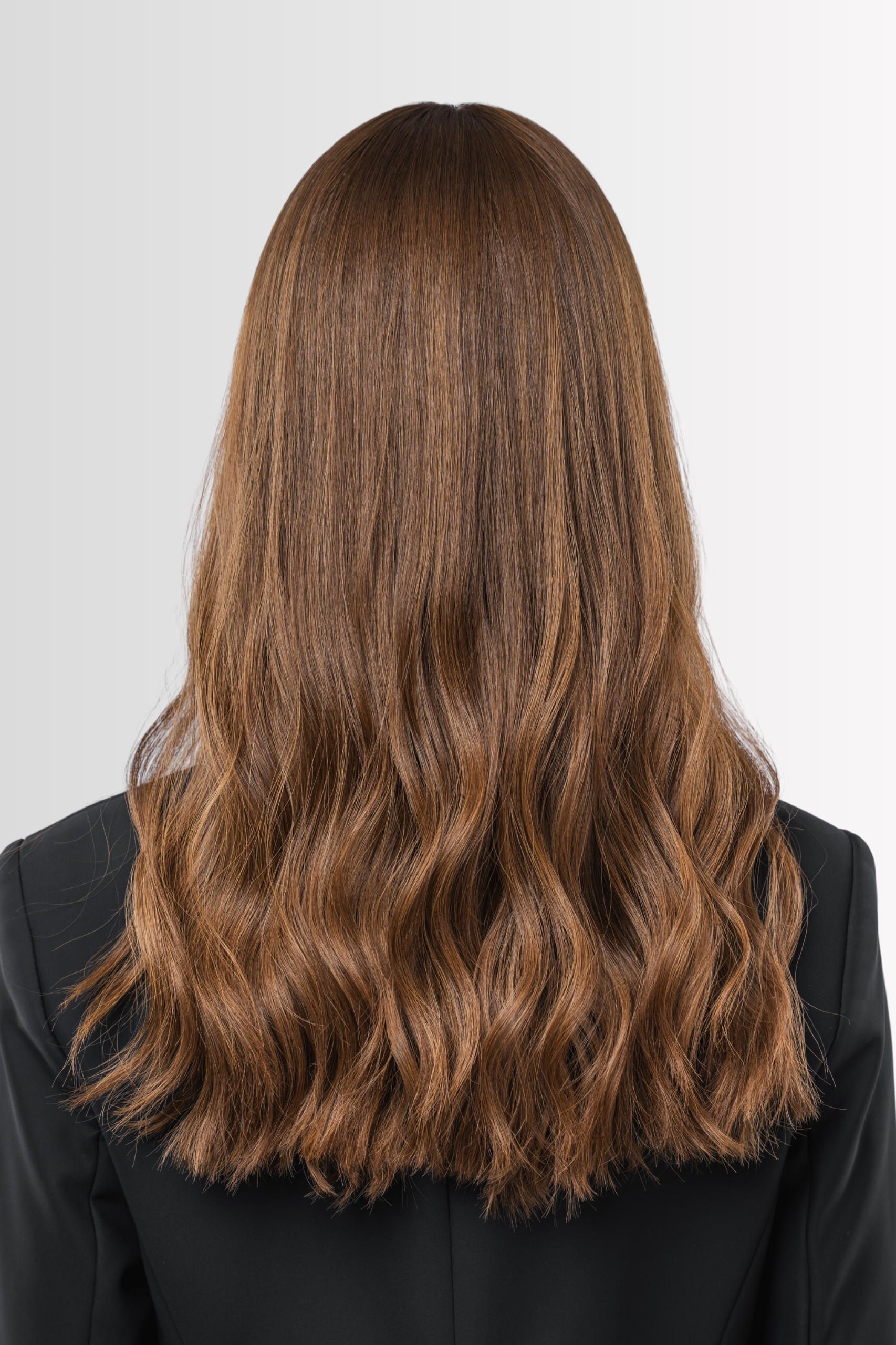 Skintop Wig in Auburn Brown