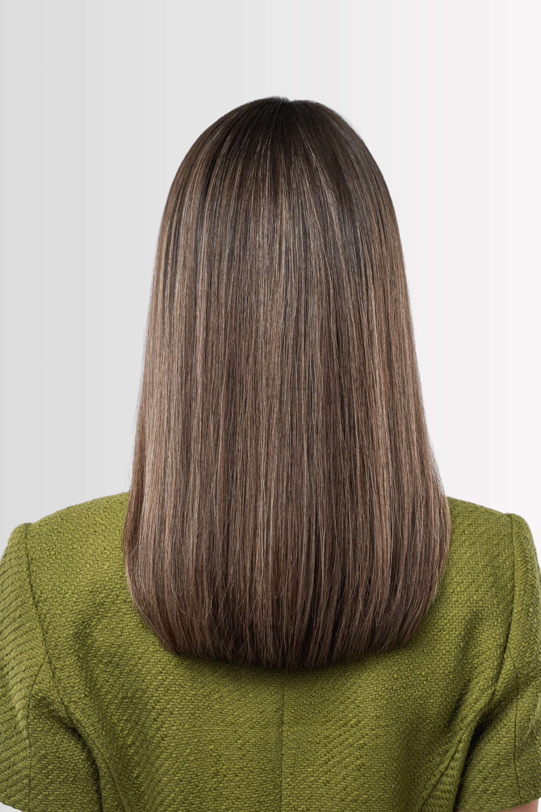 Skintop Wig in Rooted Ash Brown