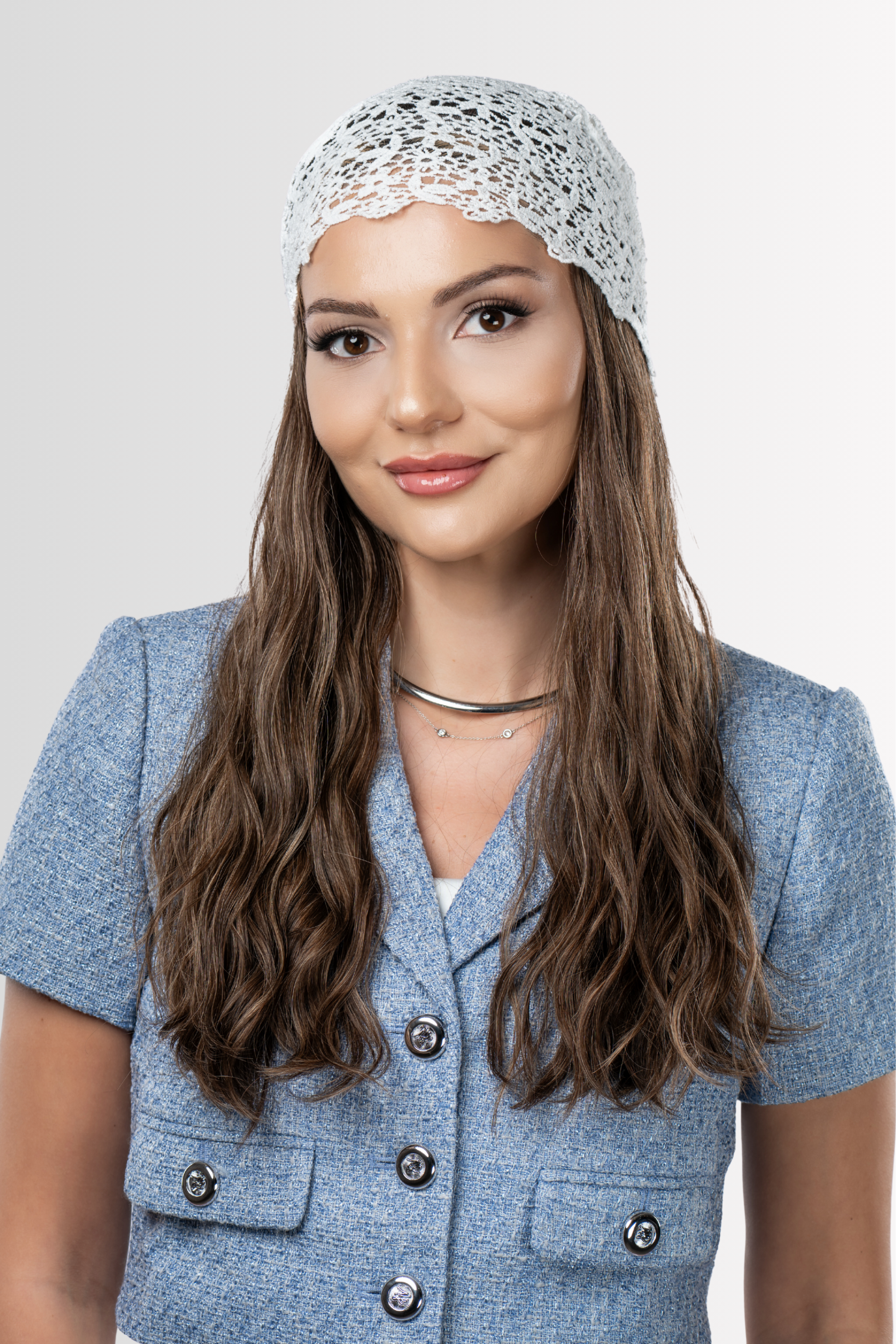 Air-Dried Banfall Wig in Ash Brown