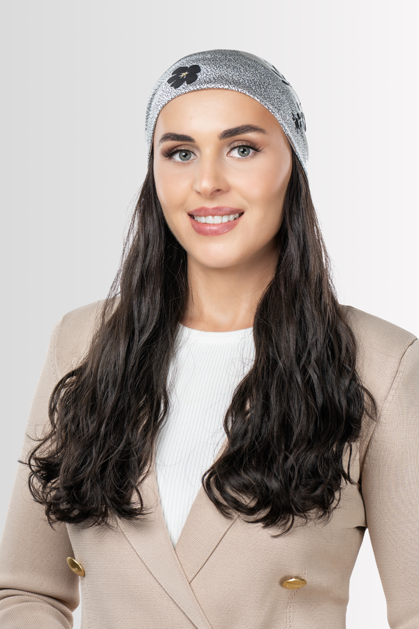 Air-Dried Bandfall Wig in Natural Black