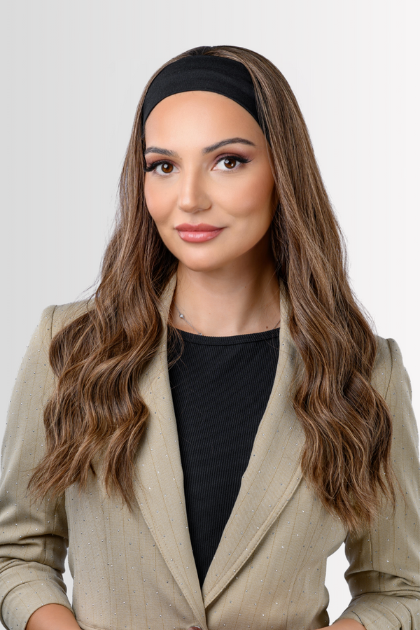 EU Bandfall Wig in Ash Brown