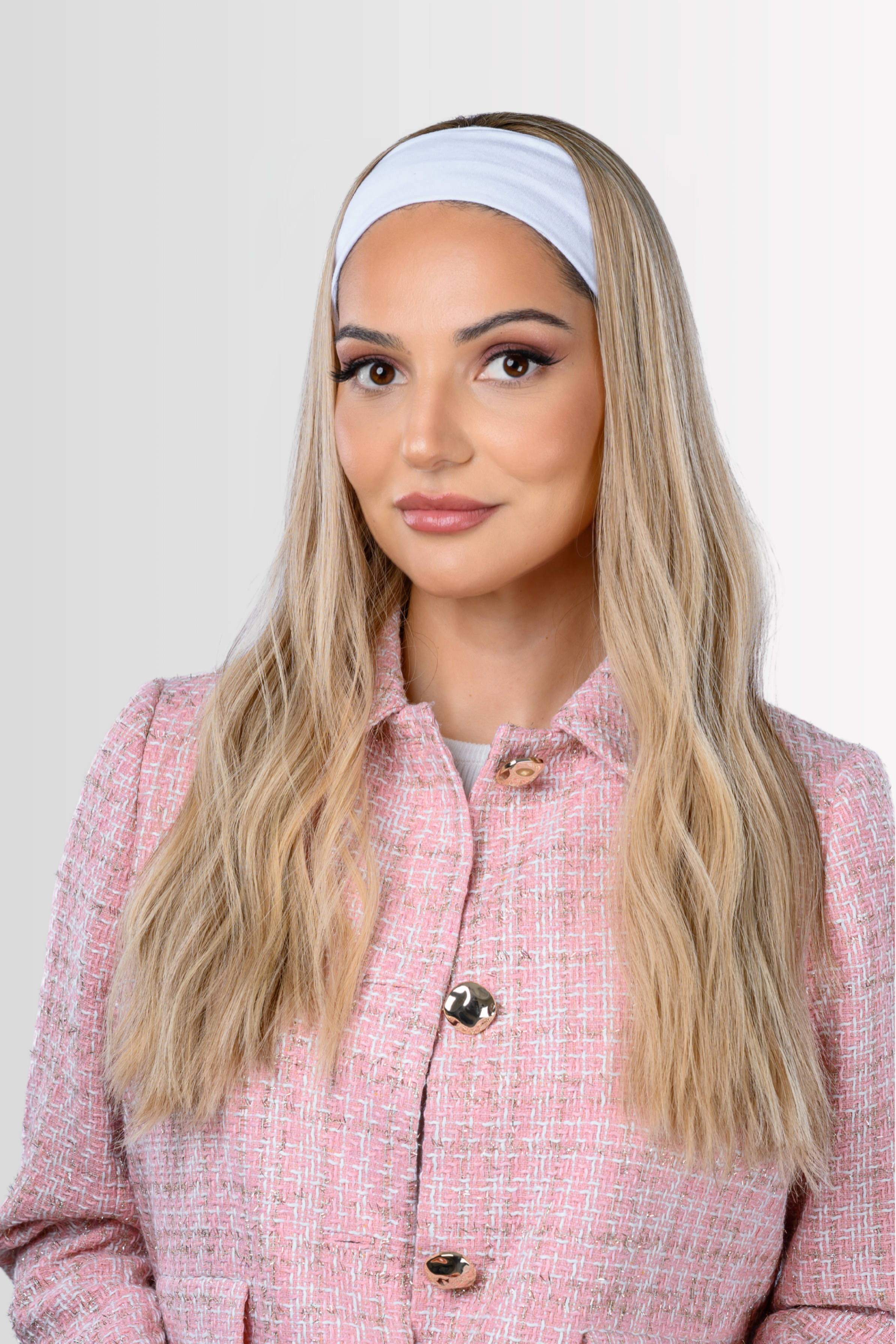 EU Bandfall Wig in Golden Blonde